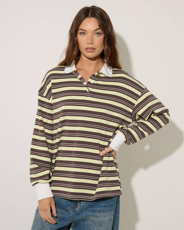 Gwen Stripe Long Sleeve Top
