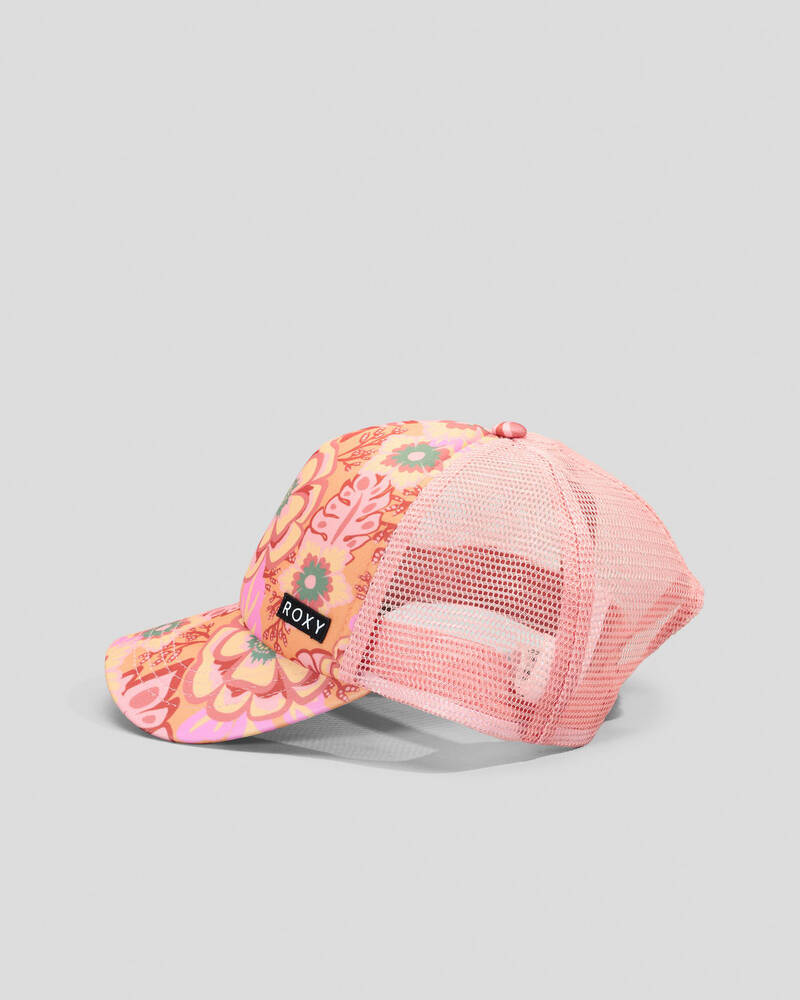 Roxy Girls' Honey Coconut Trucker Cap for Womens