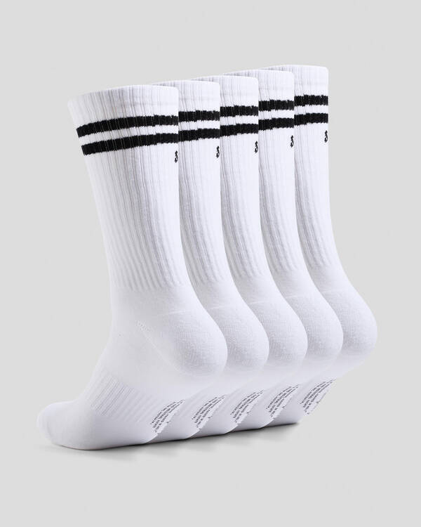 Thrills Minimal 5 Pack Socks for Unisex