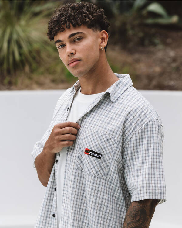 Rip Curl Super Computer Short Sleeve Shirt for Mens