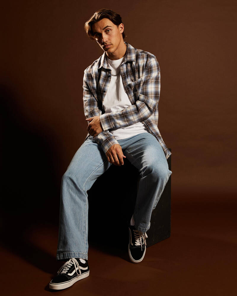 Stussy Stock Check Shirt for Mens