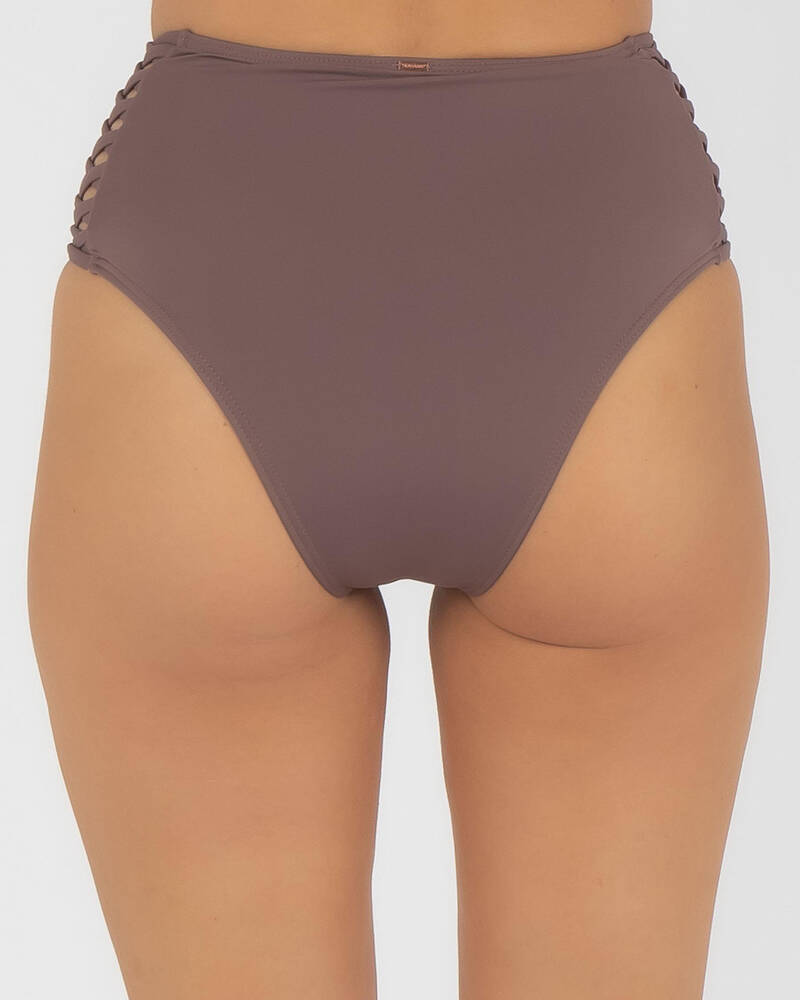 Kaiami Mika High Waisted Bikini Bottom for Womens