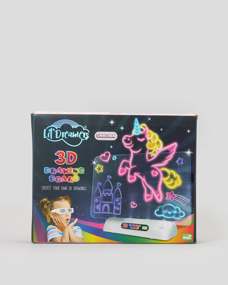 Get It Now Unicorn 3D Illuminate Drawing Set for Womens