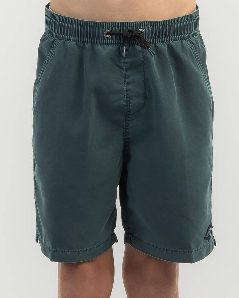 Billabong Boys' All Day Overdye Layback Beach Shorts for Mens