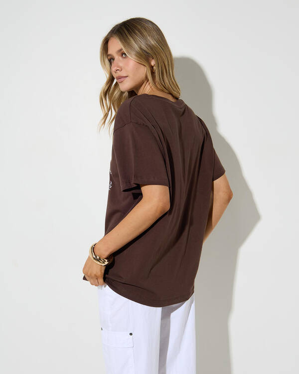 All About Eve Saloon Relaxed T-Shirt for Womens