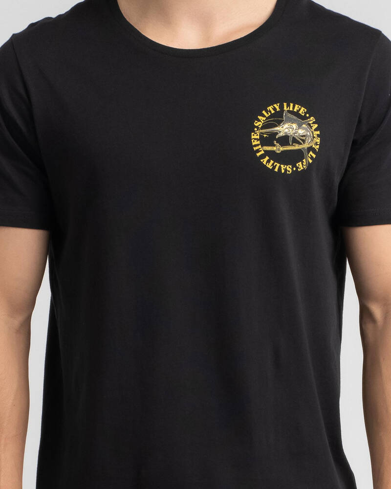 Salty Life Weekend Fishing T-Shirt for Mens