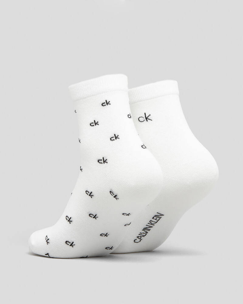 Calvin Klein Anklet Sock Pack for Womens