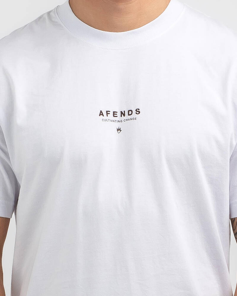 Afends Space Retro Fit T-Shirt for Mens