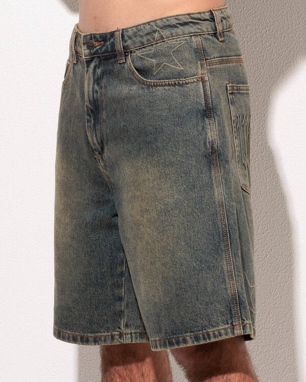 Worship Supplies Fascination Carpenter Jean Shorts for Mens