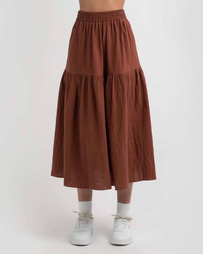 Thanne Beth Midi Skirt for Womens