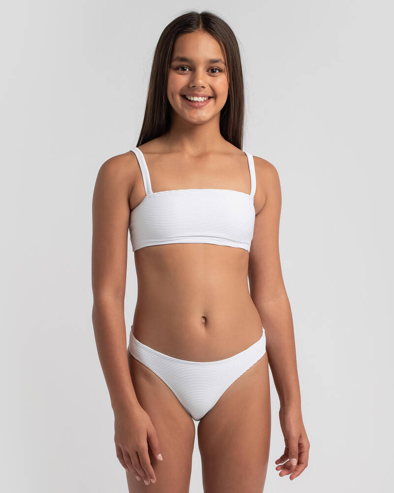Kaiami Girls' Danni Bandeau Bikini Set for Womens