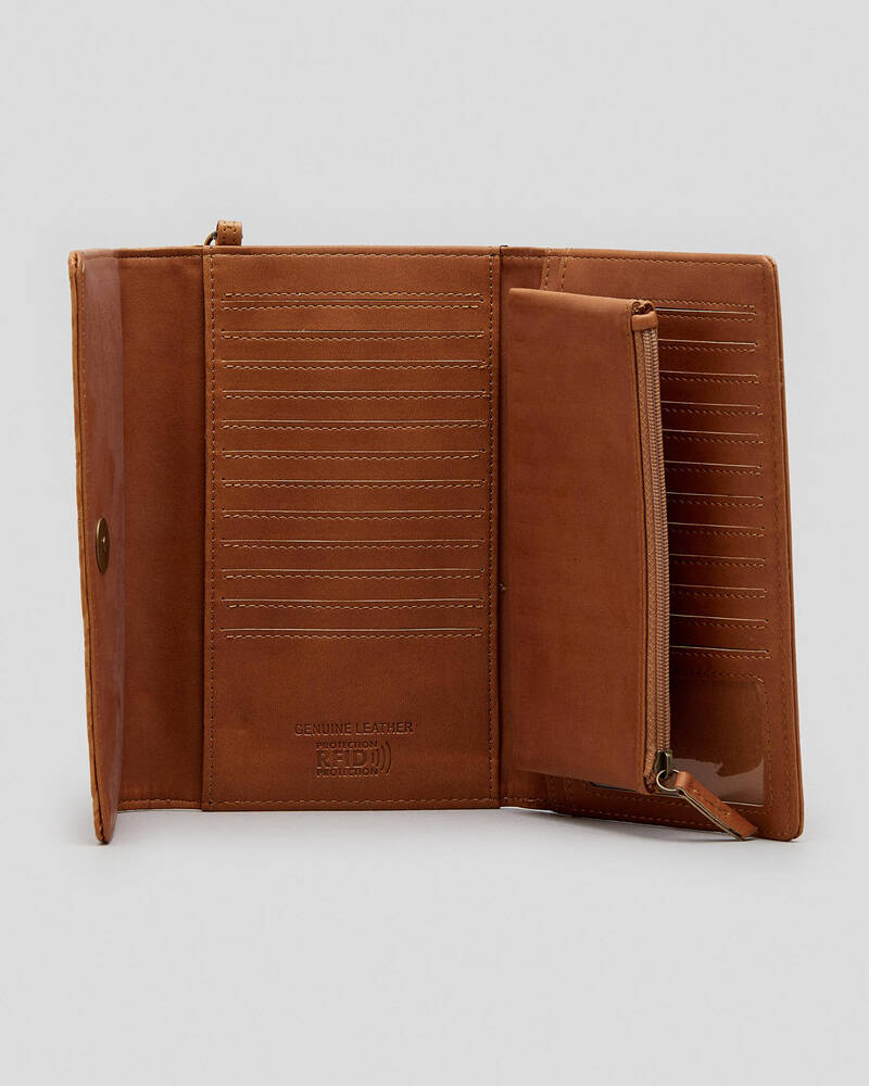 Rip Curl Surf Gypsy Leather Wallet for Womens