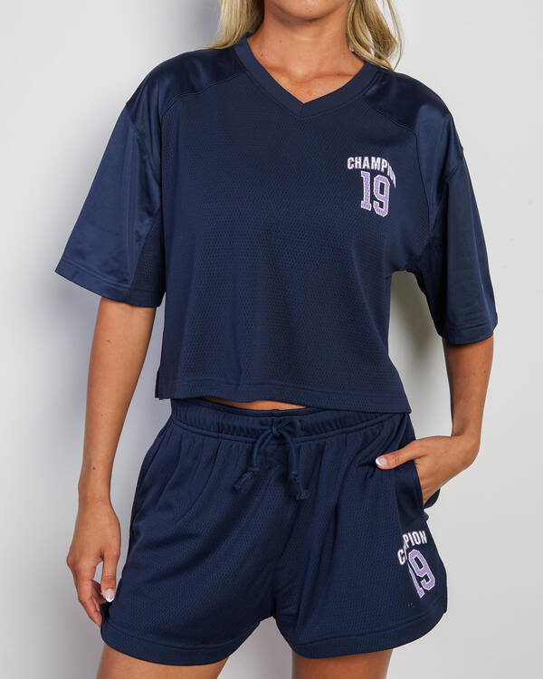 Champion Graphic Cropped Game Jersey for Womens