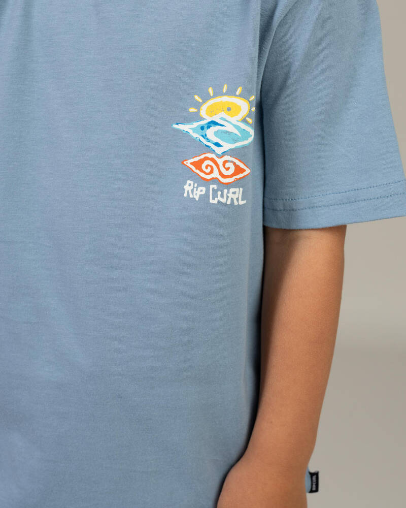 Rip Curl Toddlers' Icons Of Shred T-Shirt for Mens