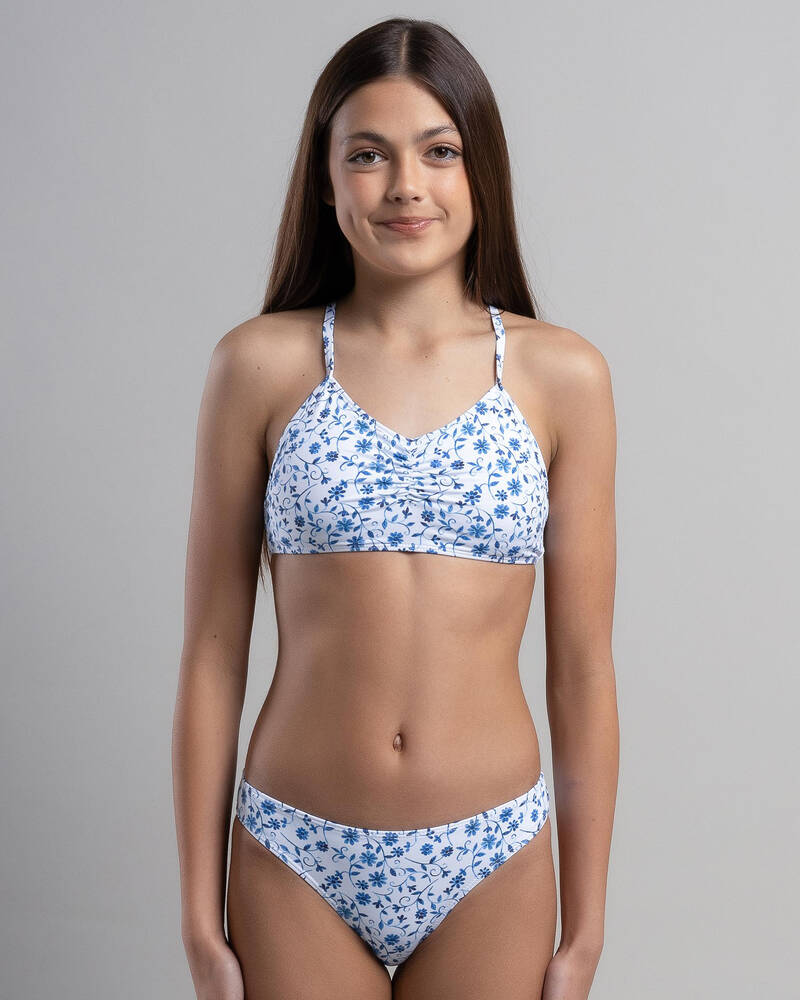 Kaiami Girls' Khloe Bralette Bikini Set for Womens