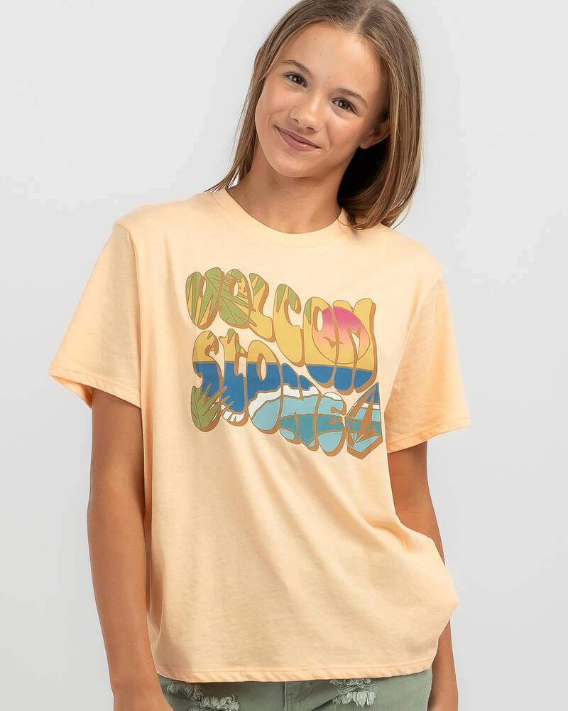Volcom Girls' Truly Stoked BF T-Shirt for Womens