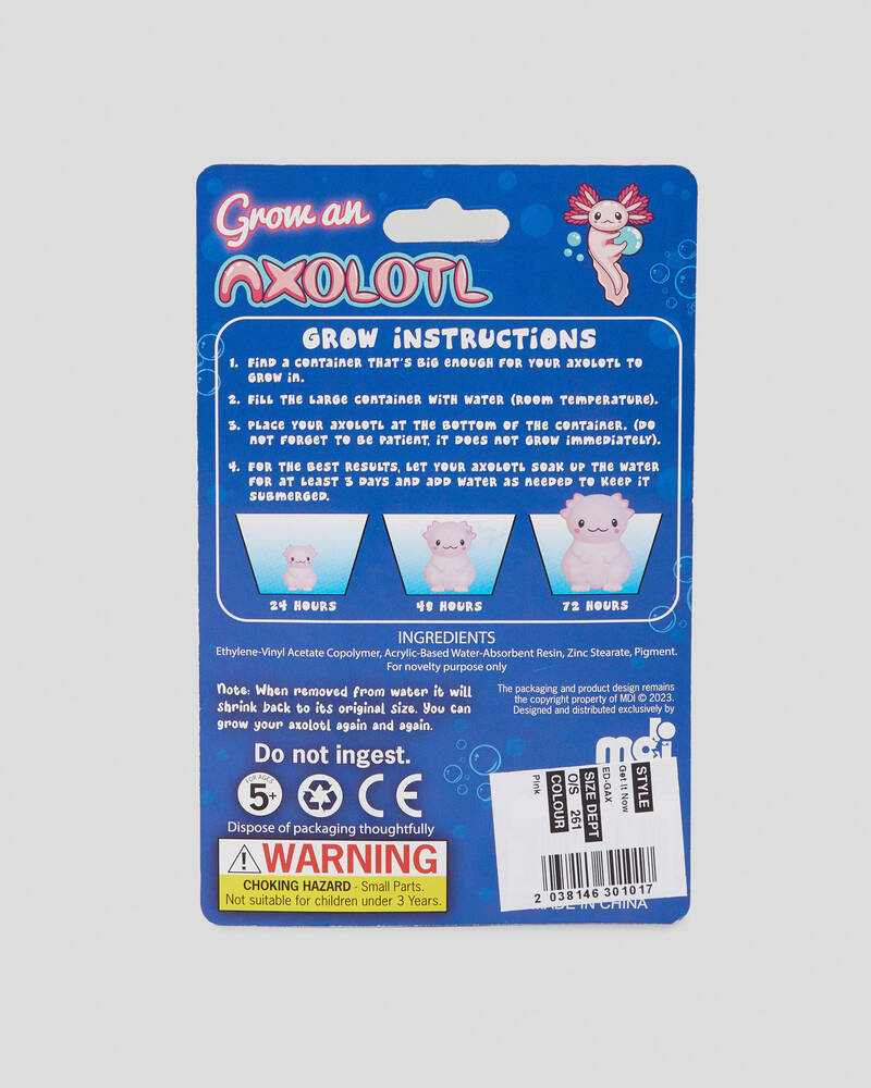 Get It Now Grow Axolotl Toy for Womens