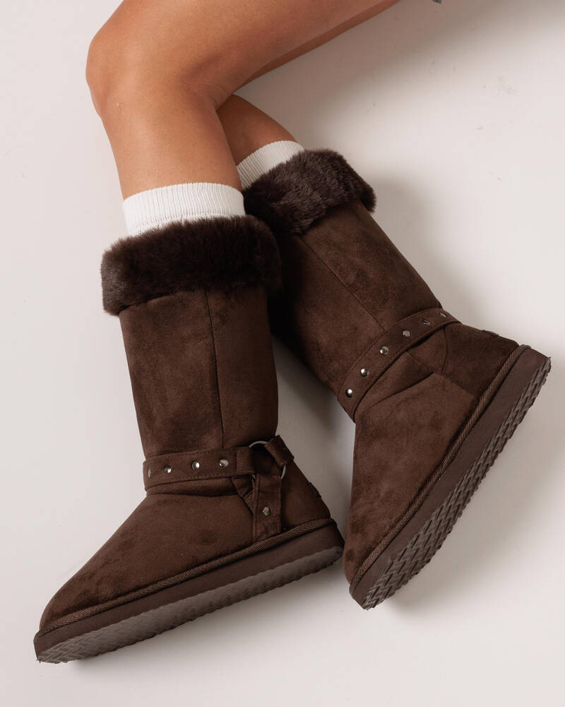 Mooloola Giselle Slipper Boots for Womens
