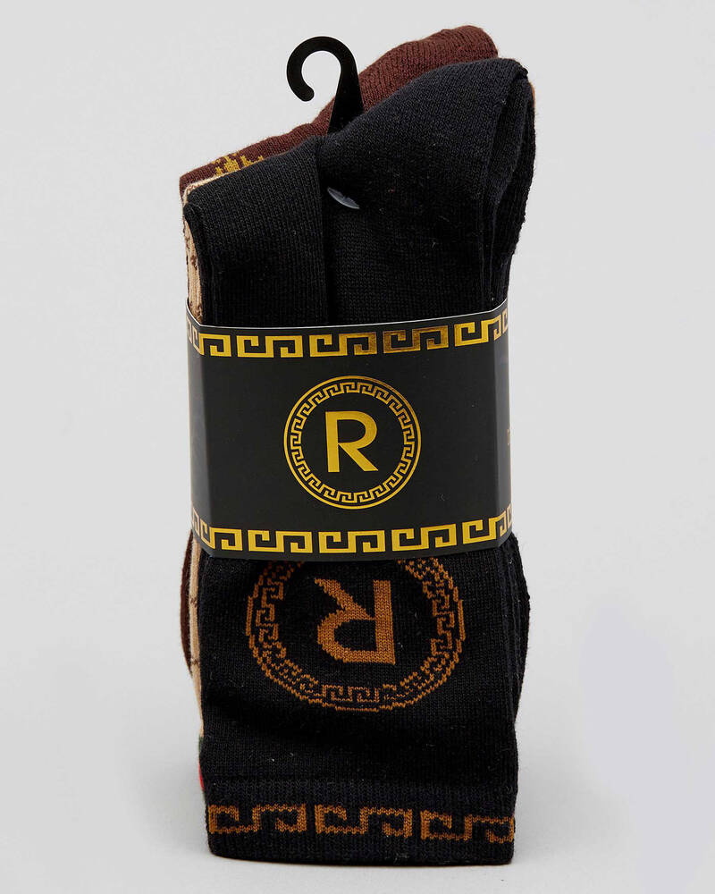 REPUBLIK Nobel Socks 3 Pack for Mens