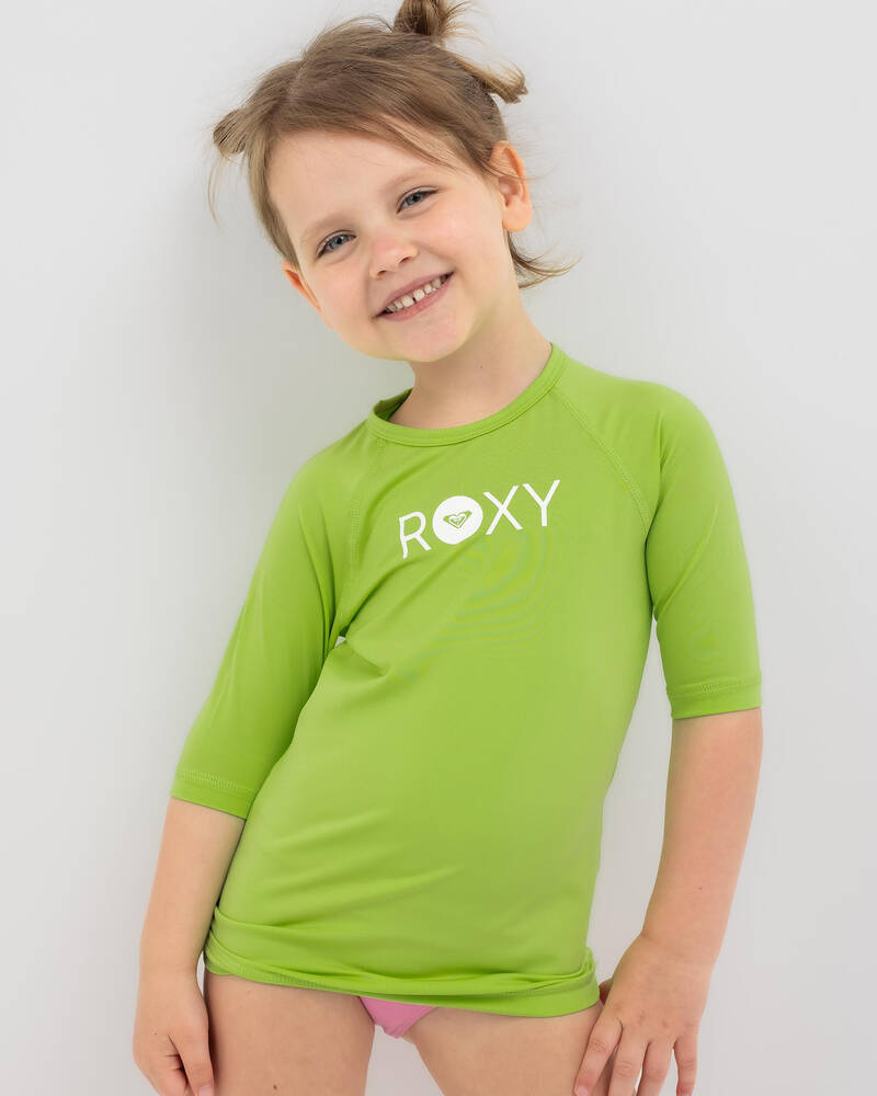 Roxy Toddlers' Essential Short Sleeve Rash Vest for Womens