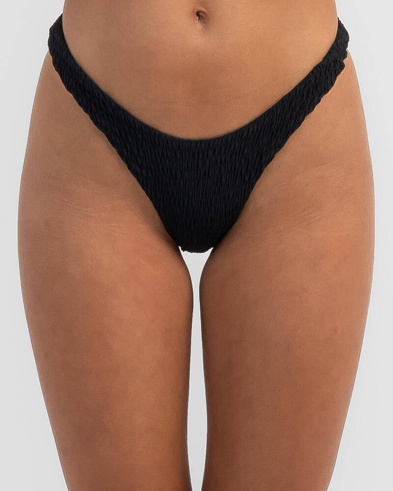 Topanga Zendaya Shirred High Cut Bottom for Womens