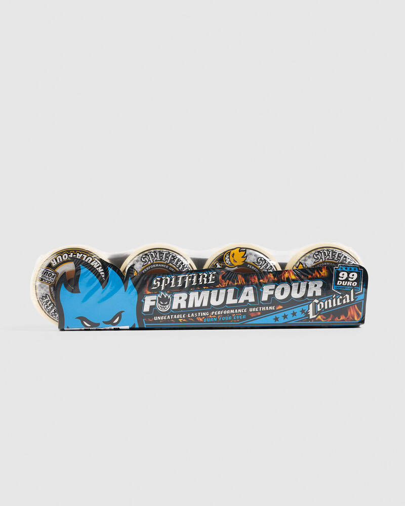 Spitfire F4 99D Conical 52mm Skateboard Wheels for Unisex