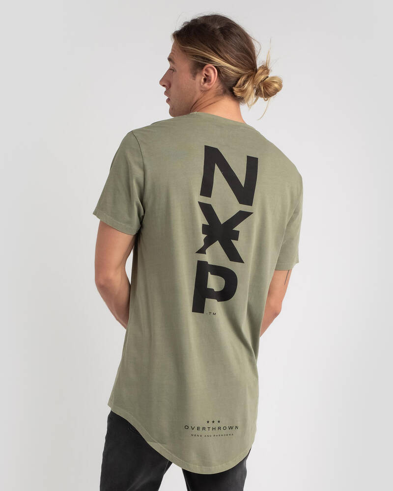 Nena & Pasadena Overthrown Cape Back T-Shirt for Mens