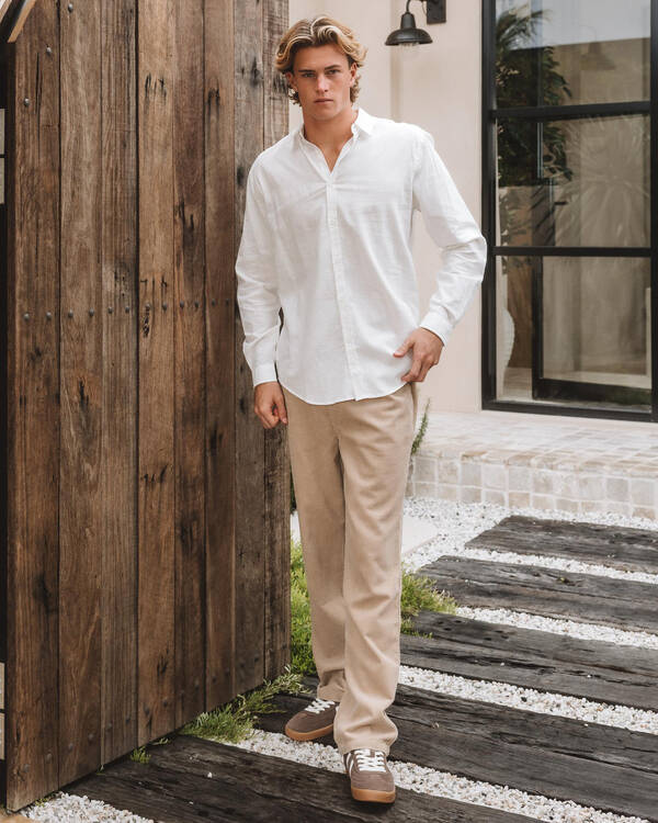 Skylark Hemp Long Sleeve Shirt for Mens