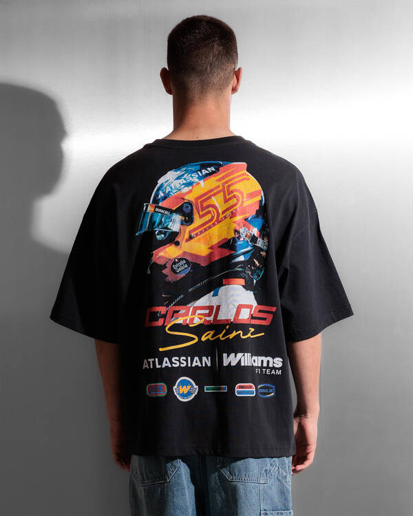 Williams Racing Carlos Sainz T-Shirt for Mens