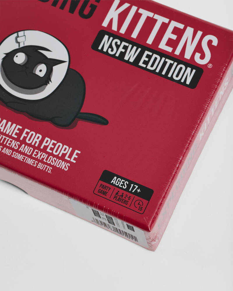 Miscellaneous Exploding Kittens NSFW Edition Card Game for Unisex