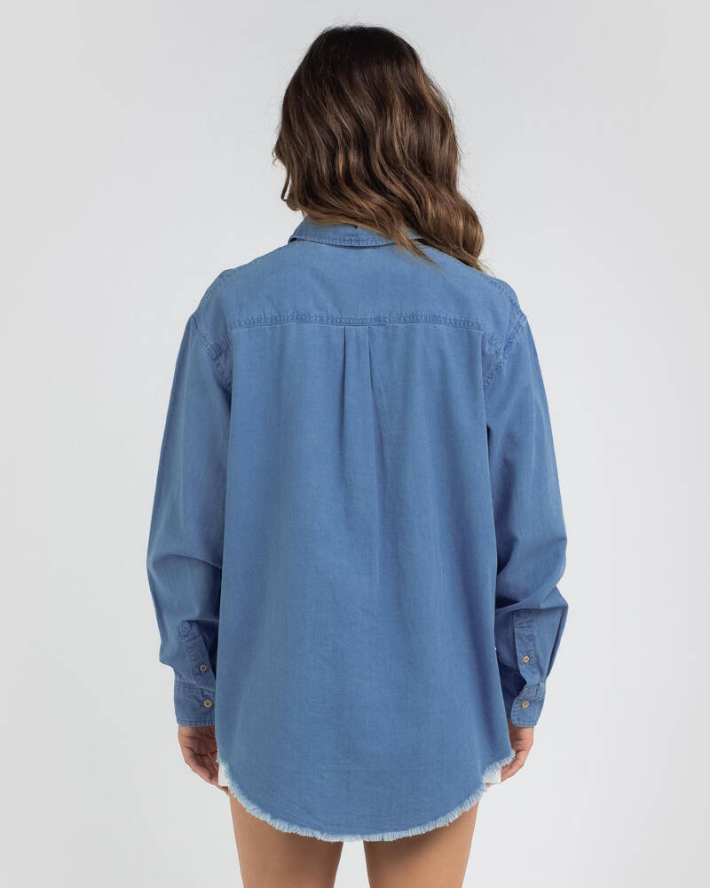 Quiksilver X-Boyfriends Long Sleeve Shirt for Womens