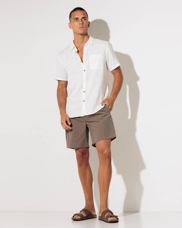 Skylark Reef Elastic Waist Shorts for Mens