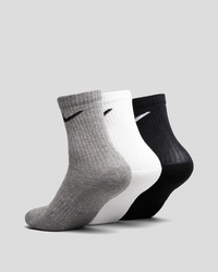Nike Boys' Perfect Cushion Crew Trail Socks 3 Pack for Mens image number null