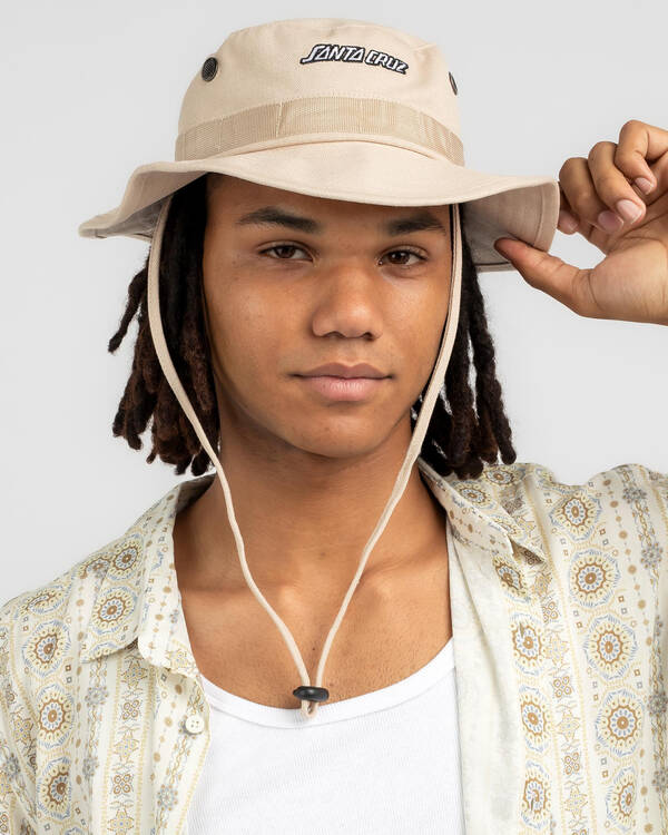 Santa Cruz Santa Cruz Classic Strip Bucket Hat for Mens