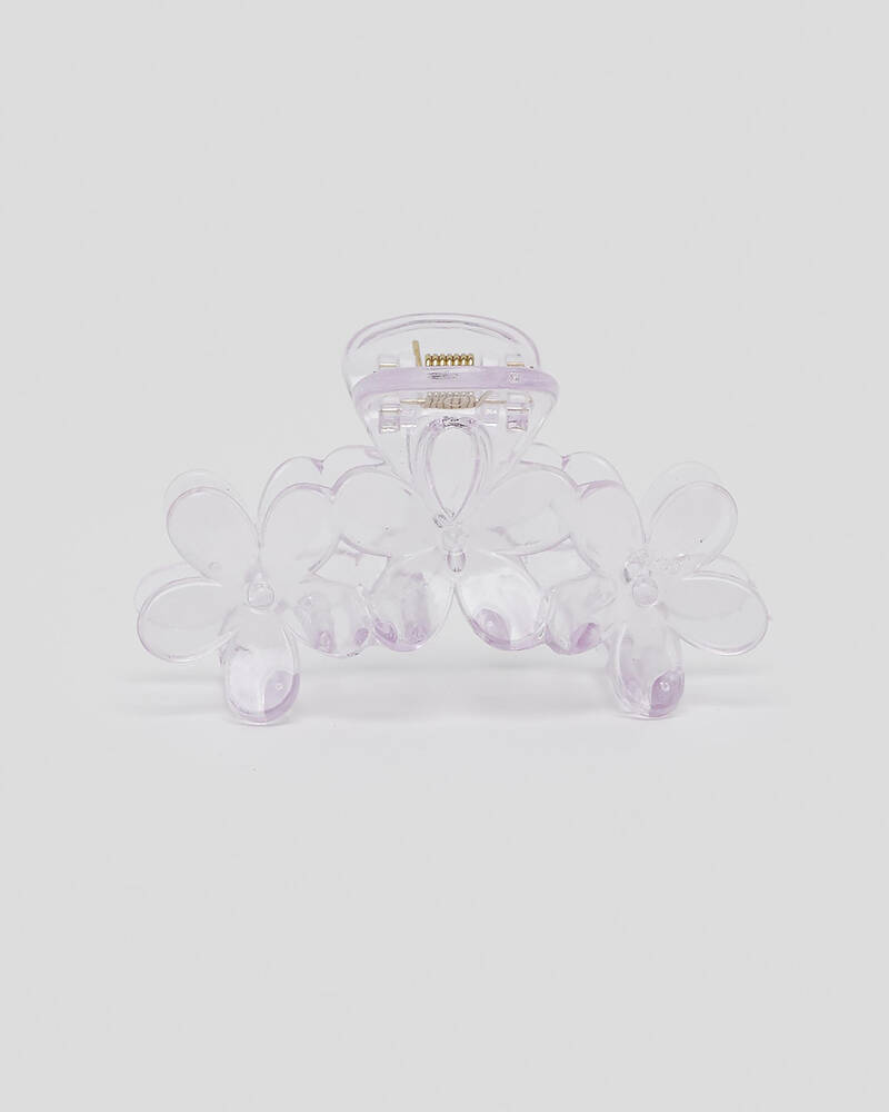 Karyn In LA Sara Floral Hair Claw Clip for Womens