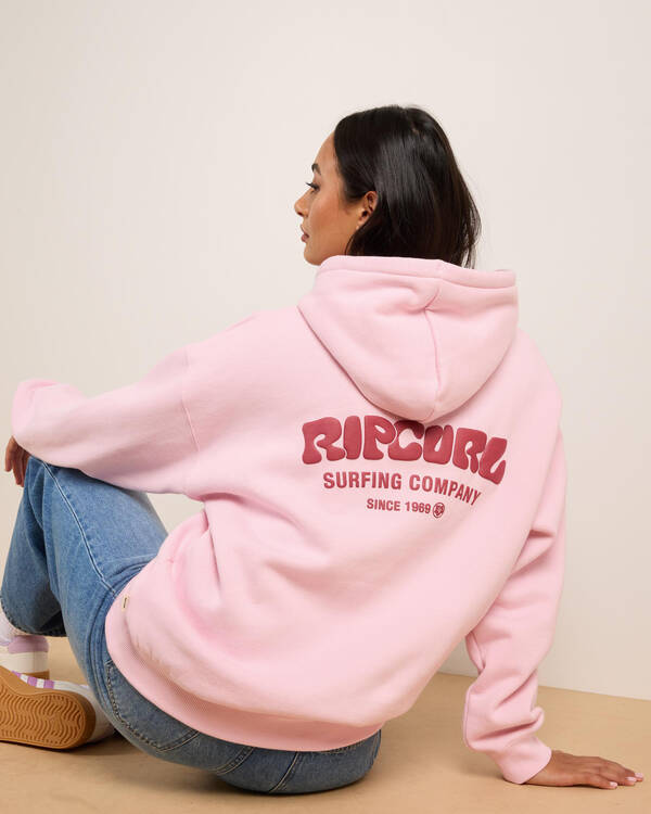 Rip Curl Surf Puff Heritage Hoodie for Womens