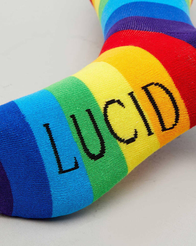 Lucid Rainbow Socks for Mens
