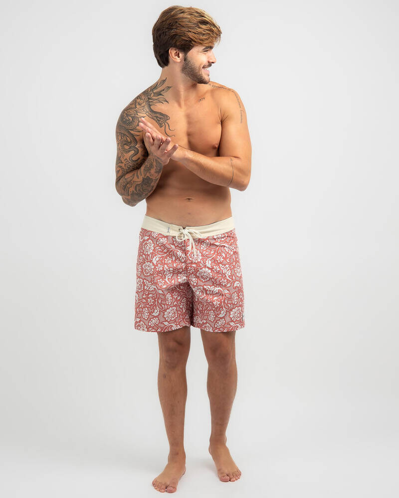 Rhythm Nazare Trunk Board Shorts for Mens