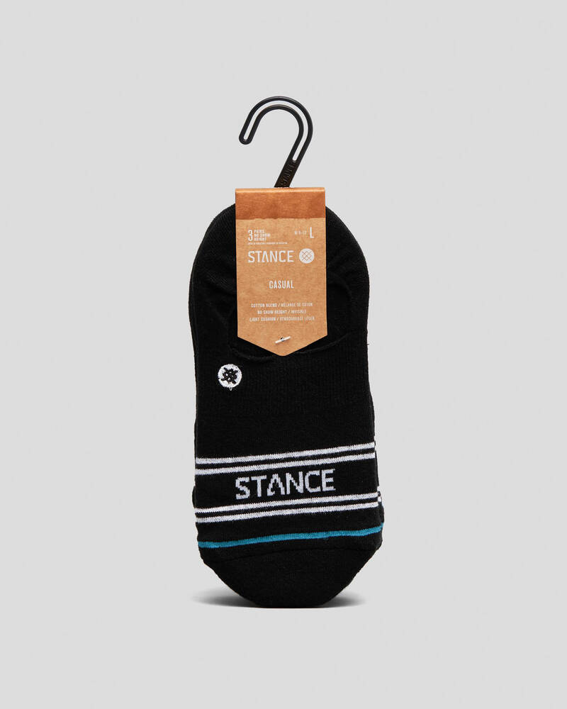 Stance Basic No Show Socks 3 Pack for Mens