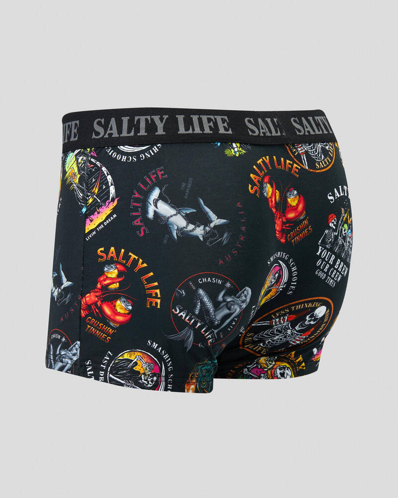 Salty Life Classics Fitted Boxers for Mens
