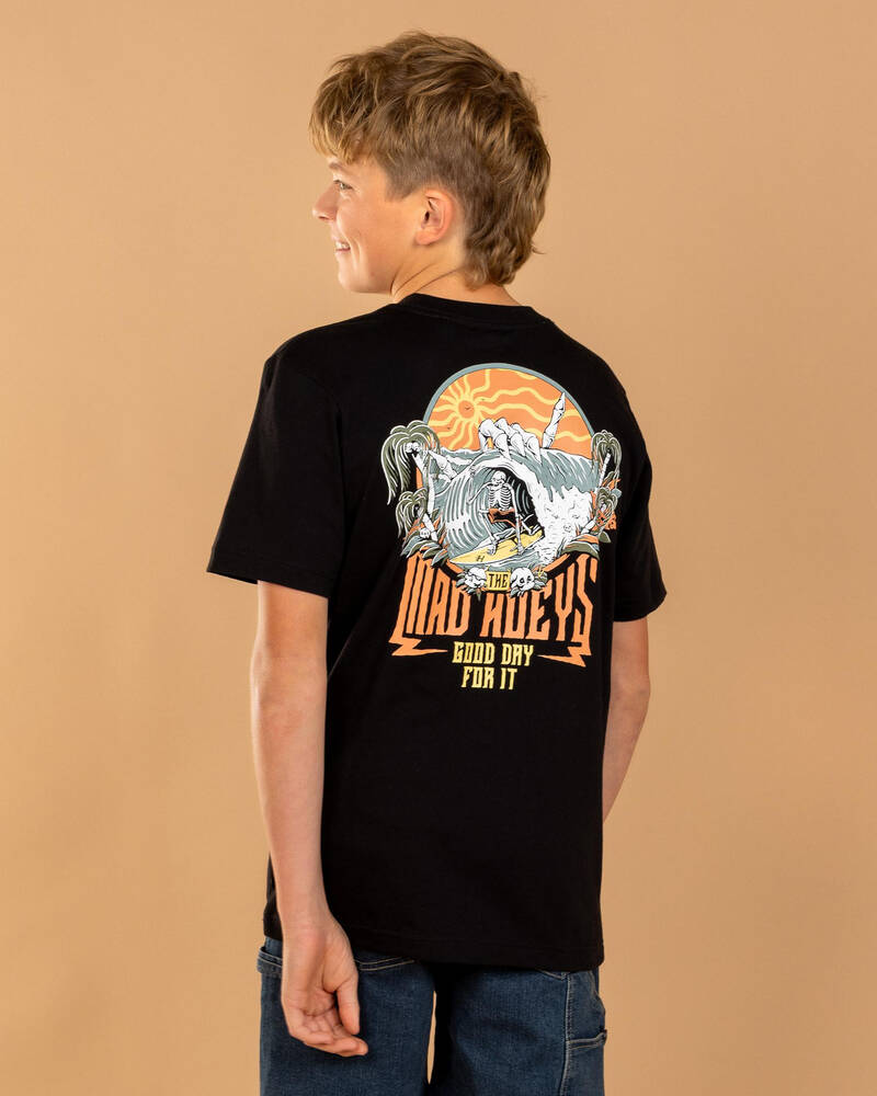 The Mad Hueys Boys' Tropic Frothin Club T-Shirt for Mens