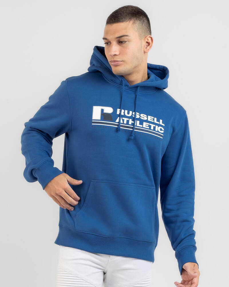 Russell Athletic Originals Bar Logo Hoodie for Mens