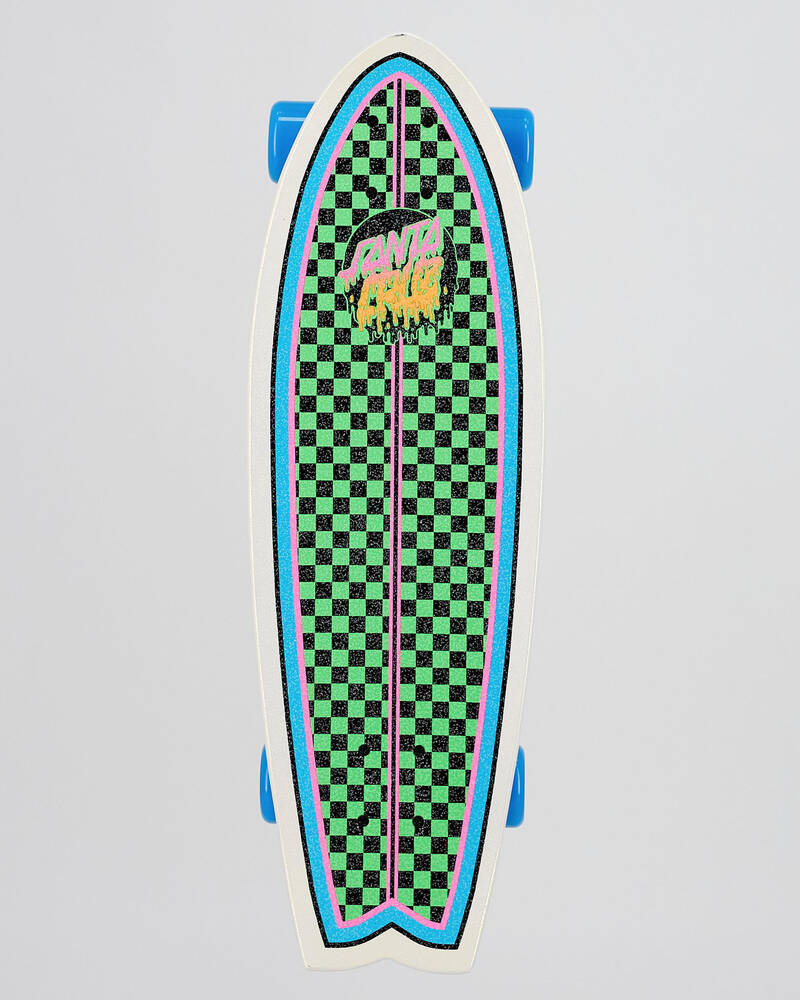 Santa Cruz Rad Dot Shark 8.8" Cruiser Skateboard for Mens