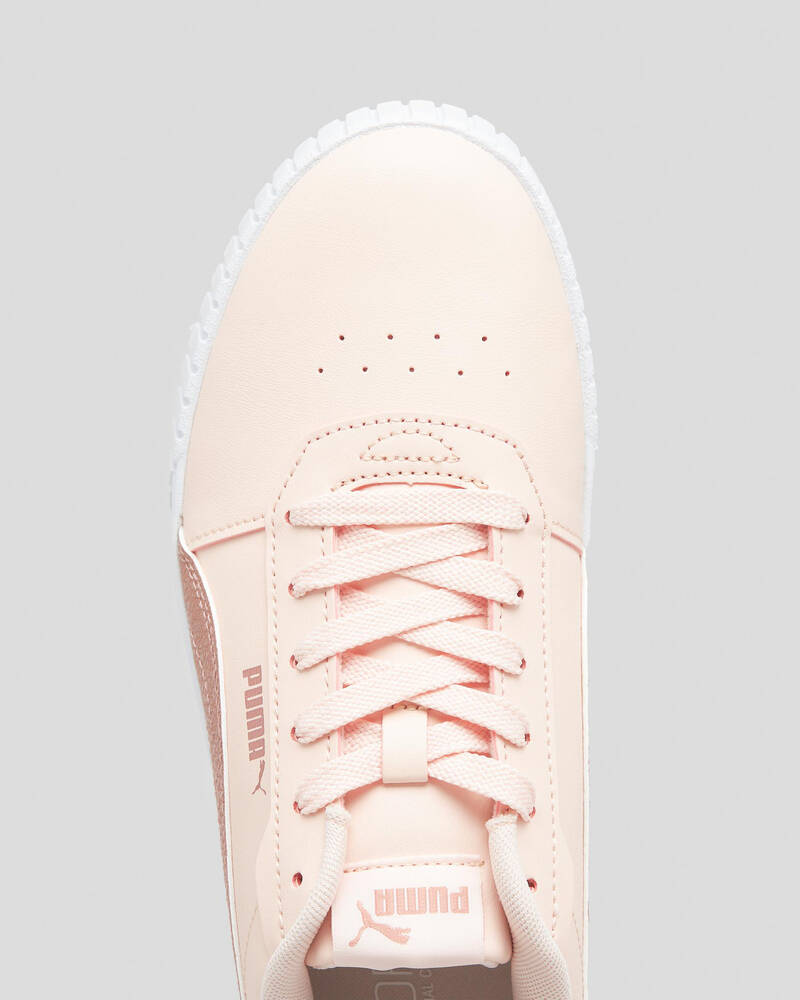 Puma Womens Carina 2.0 Distressed Shoes for Womens