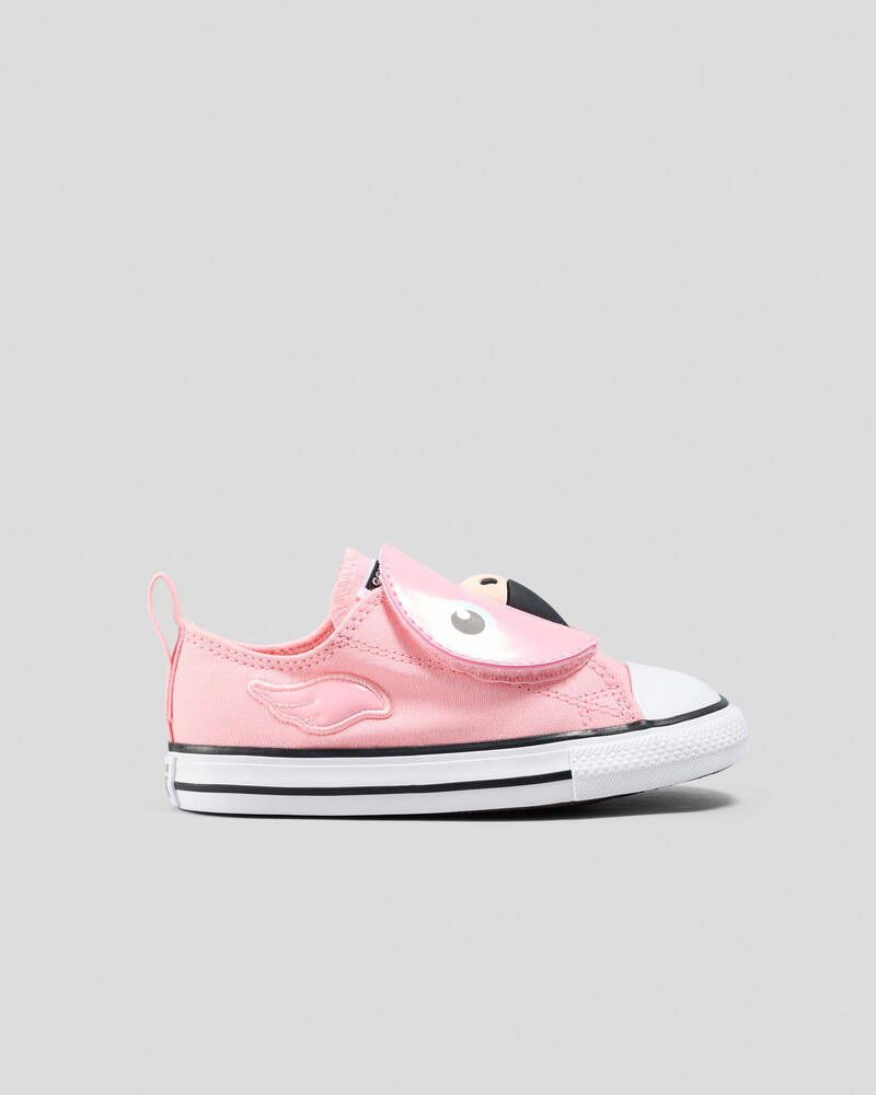 Converse Toddlers' Chuck Taylor All Star One Strap Pool Float Easy On Shoes for Womens