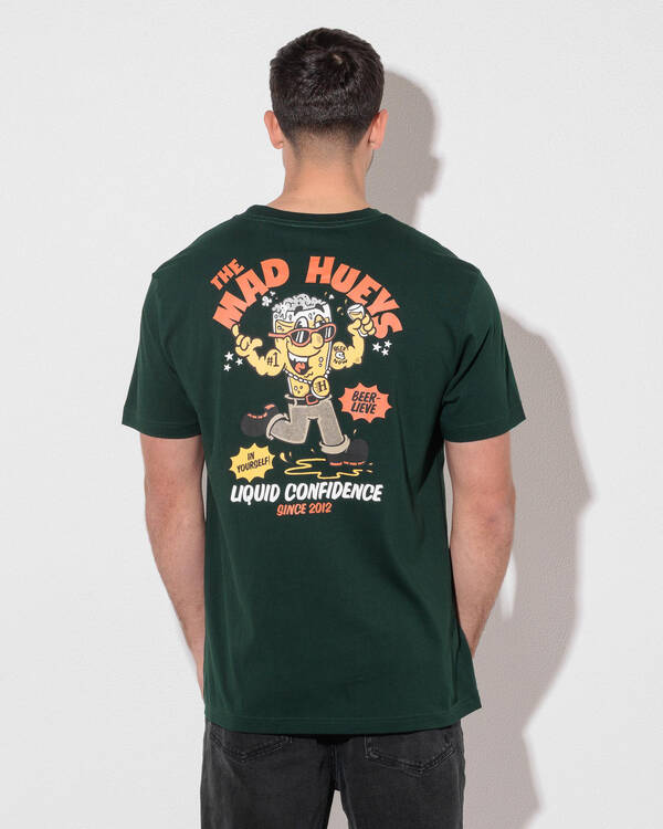 The Mad Hueys Liquid Confidence T-Shirt for Mens