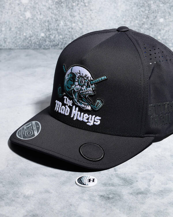 The Mad Hueys Hittin Fk All Flexfit 110A Golf Cap for Mens