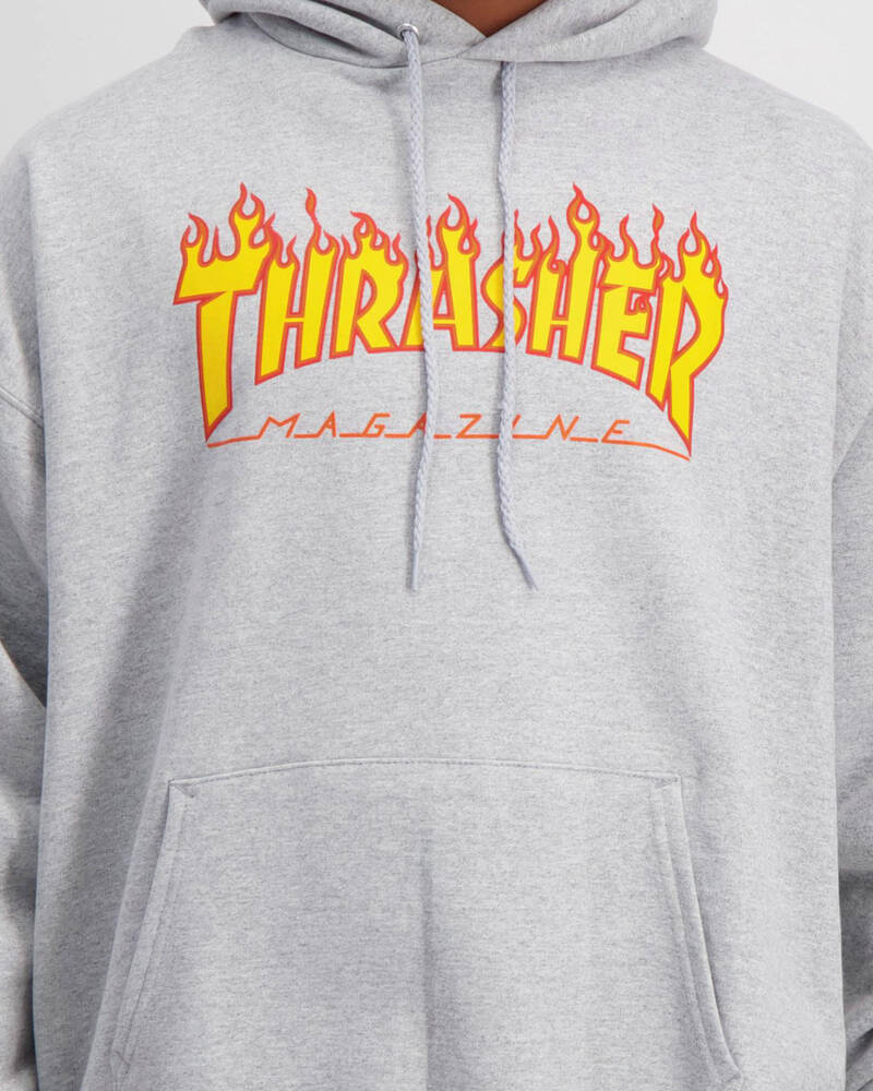 Thrasher Flame Hoodie for Mens