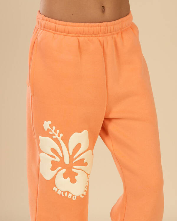 Malibu Lounge Girls&rsquo;Hibiscus Sweatpants for Womens