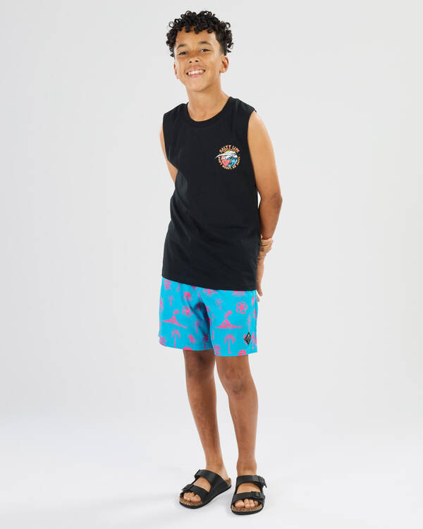 Salty Life Boys' Great Vibes Muscle Tank for Mens